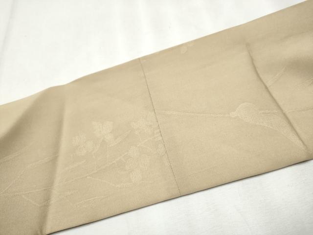 平和屋着物●九寸名古屋帯 手描き 舞蝶文 正絹 逸品 CABB9383hy
