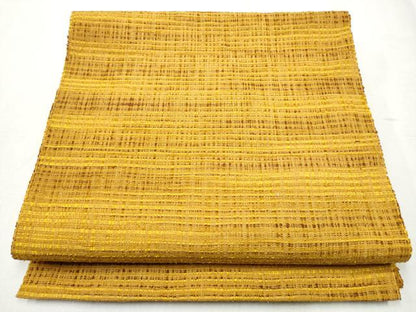 平和屋着物●八寸名古屋帯 紬地 霞文 正絹 逸品 CABB9404hy