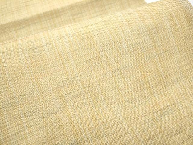 平和屋着物●両面 六通柄袋帯 孔雀羽文 金糸 正絹 逸品 CABB9434hy