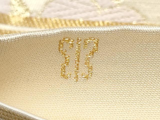 平和屋着物●西陣 川島織物 六通柄 本袋帯 唐織 草花文 正絹 逸品 CABB9435hy