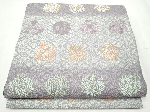 平和屋着物●西陣 両面 六通柄袋帯 唐織 御印文 正絹 逸品 CABB9492hy