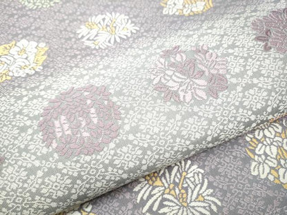 平和屋着物●西陣 両面 六通柄袋帯 唐織 御印文 正絹 逸品 CABB9492hy