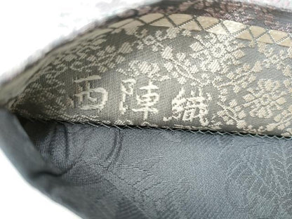 平和屋着物●西陣 両面 六通柄袋帯 唐織 御印文 正絹 逸品 CABB9492hy