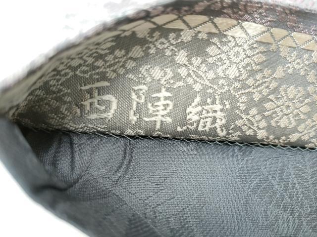 平和屋着物●西陣 両面 六通柄袋帯 唐織 御印文 正絹 逸品 CABB9492hy