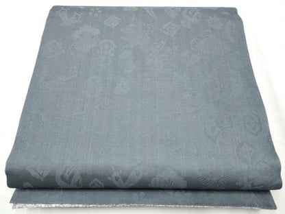 平和屋着物●西陣 両面 六通柄袋帯 唐織 御印文 正絹 逸品 CABB9492hy