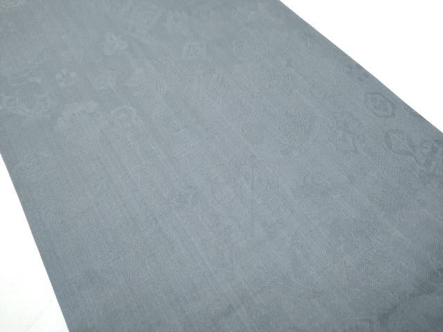平和屋着物●西陣 両面 六通柄袋帯 唐織 御印文 正絹 逸品 CABB9492hy