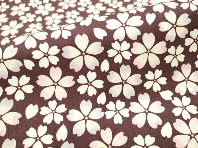 平和屋着物●両面 全通柄袋帯 舞桜文 正絹 逸品 CABB9522hy