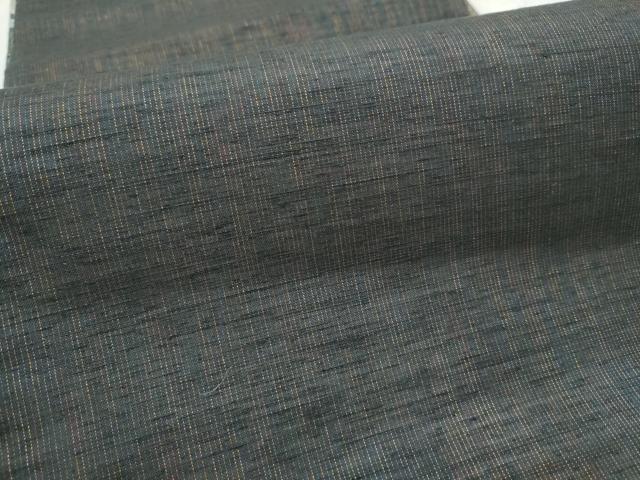平和屋着物▽六通柄袋帯 スリーシーズン 春夏秋 象 草花文 金糸 正絹 逸品 CABB9523hy