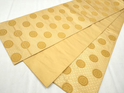 平和屋着物●六通柄 本袋帯 名物糸屋 正絹 逸品 CABB9542hy