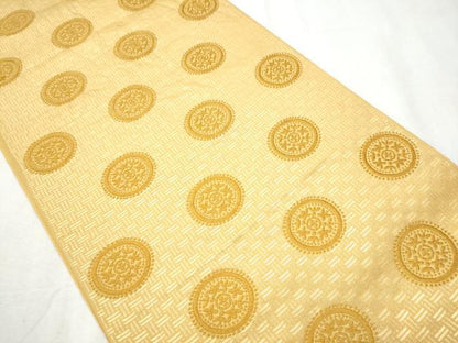 平和屋着物●六通柄 本袋帯 名物糸屋 正絹 逸品 CABB9542hy