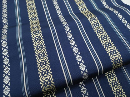 平和屋着物●本場筑前博多織 八寸名古屋帯 献上 正絹 逸品 CABB9571hy