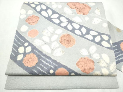 平和屋着物●九寸名古屋帯 絞り 辻が花 正絹 逸品 CABB9579hy