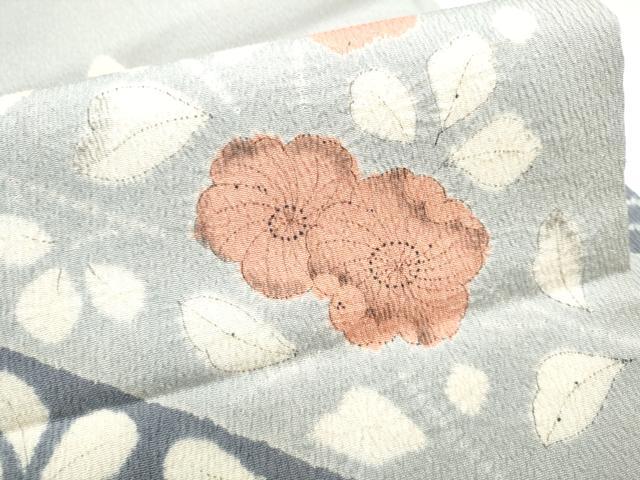 平和屋着物●九寸名古屋帯 絞り 辻が花 正絹 逸品 CABB9579hy