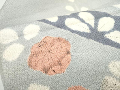 平和屋着物●九寸名古屋帯 絞り 辻が花 正絹 逸品 CABB9579hy