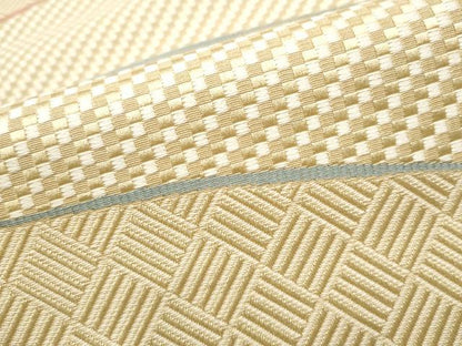 平和屋着物●本場筑前博多織 八寸名古屋帯 霞文 正絹 逸品 CABB9583hy