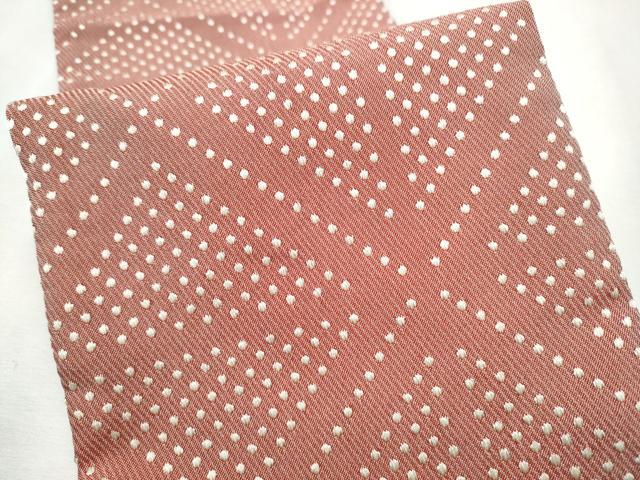 平和屋着物●両面 半幅帯 リボン CABB9593hy