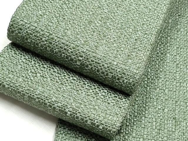 平和屋着物●男性 角帯 岩井茶色 正絹 逸品 CABB9596hy