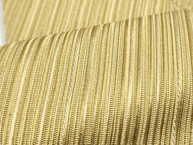 平和屋着物●男性 両面 角帯 米沢織 紗線文 正絹 逸品 CABB9597hy