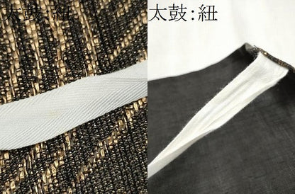 平和屋着物▽つけ帯 スリーシーズン 兎 金銀糸 春夏秋 正絹 逸品 CABB9599hy