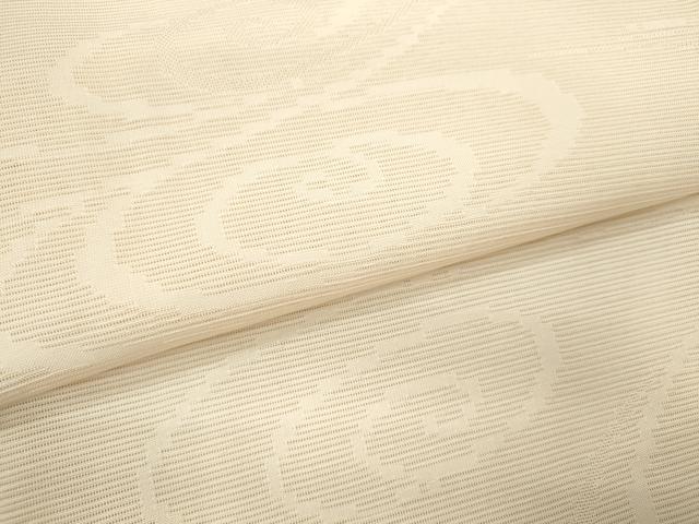 平和屋着物＊夏物 色無地 流水紋絽 肌色 正絹 逸品 未使用 CABB9606ze