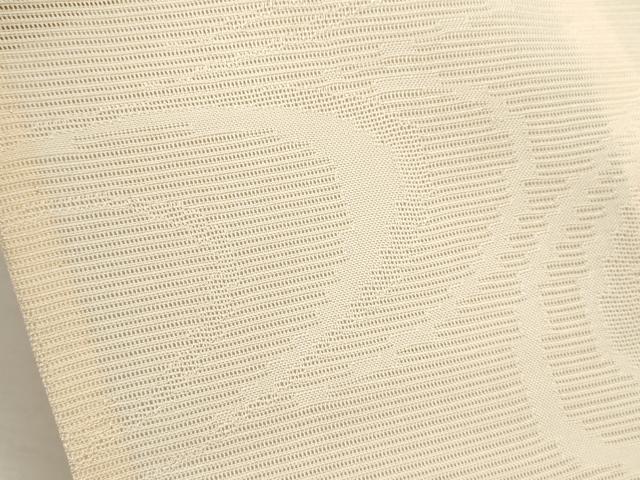 平和屋着物＊夏物 色無地 流水紋絽 肌色 正絹 逸品 未使用 CABB9606ze