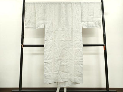 平和屋着物＊夏物 男性 紗 長襦袢 紫水晶色 麻 逸品 CABB9607ze