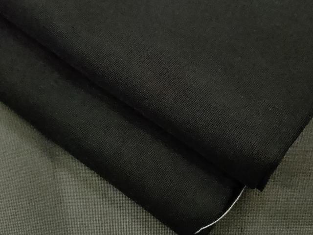 平和屋着物＊夏物 男性 色無地 紗 黒地 正絹 逸品 未使用 CABB9609ze
