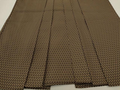 平和屋着物●男性　馬乗り袴　亀甲文様　正絹　逸品　CABB9614ze