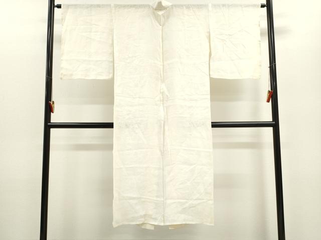 平和屋着物＊夏物 長襦袢 草花紋紗 麻 逸品 CABB9620ze