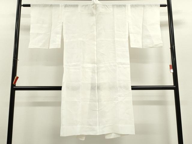平和屋着物＊夏物　長襦袢　草花紋紗　麻　逸品　CABB9621ze 平和屋着物＊夏物 長襦袢 草花紋紗 麻 逸品 CABB9621ze