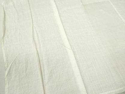 平和屋着物＊夏物 長襦袢 象牙色 綿麻 逸品 CABB9623ze