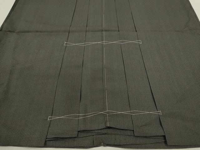 平和屋着物＊夏物 男性 行灯袴 縦絽 吉祥文 正絹 逸品 CABB9625ze