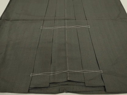 平和屋着物＊夏物 男性 行灯袴 縦絽 吉祥文 正絹 逸品 CABB9625ze