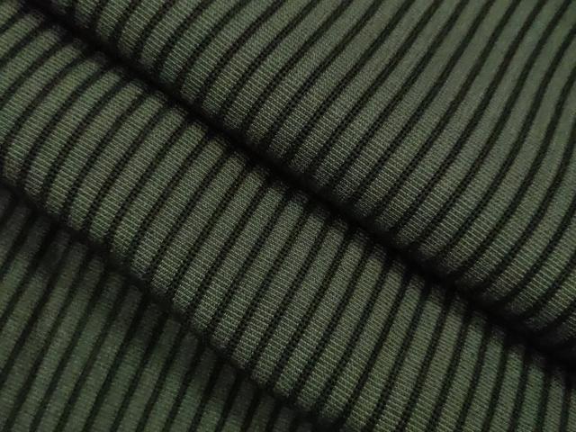 平和屋着物○男性 馬乗袴 縞 金糸 葡萄鼠 正絹 逸品 DAAZ0236ps 平和