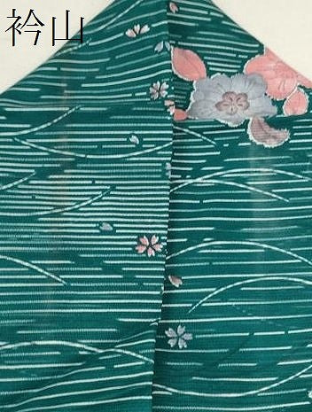 平和屋着物＊夏物 小紋 絽 辻が花 洗える着物 CABB9629ze