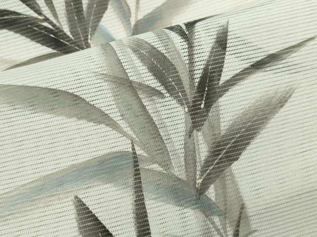 平和屋着物＊夏物 訪問着 絽 手描き 草木文 洗える着物 CABB9646ze