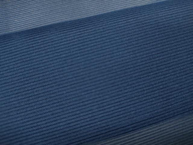 平和屋着物＊夏物 色無地 絽 濃藍色 洗える着物 CABB9654ze