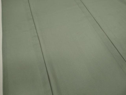 平和屋着物＊夏物 色無地 柳鼠色 洗える着物 CABB9655ze