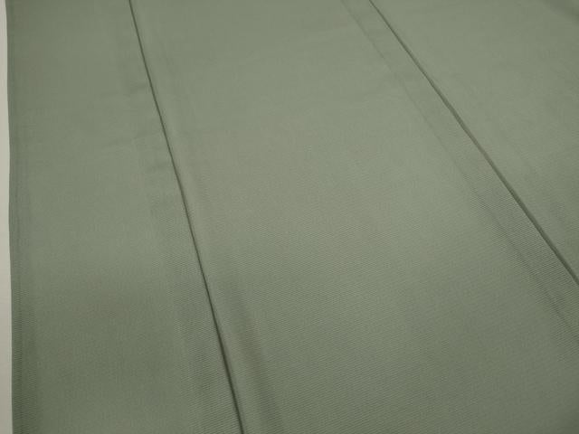 平和屋着物＊夏物 色無地 柳鼠色 洗える着物 CABB9655ze