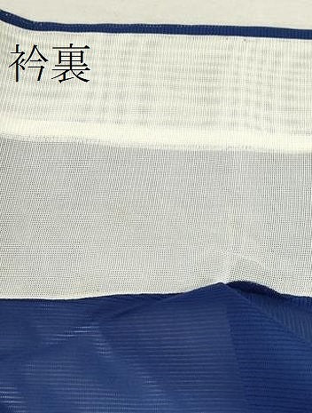 平和屋着物＊夏物 色無地 絽 瑠璃色 洗える着物 未使用 CABB9662ze