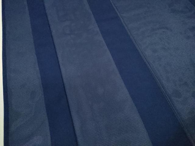 平和屋着物＊夏物 色無地 絽 濃藍色 洗える着物 未使用 CABB9664ze