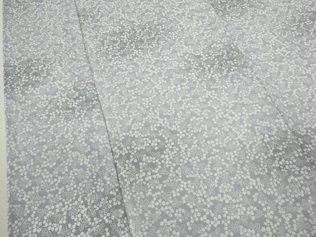 平和屋着物＊夏物 小紋 絽 萩 暈し染め 洗える着物 未使用 CABB9682ze