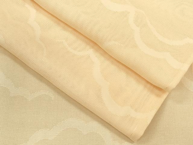 平和屋着物＊夏物　色無地　雲取り紋紗　肌色　正絹　逸品　未使用　CABB9701ze 平和屋着物＊夏物 色無地 雲取り紋紗 肌色 正絹 逸品 未使用