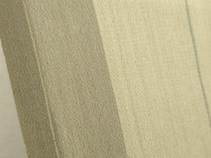 平和屋着物＊夏物 明石ちぢみ 霞変わり縞 正絹 逸品 CABB9702ze