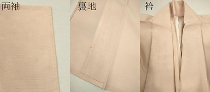 平和屋着物＊夏物 小紋 絽 暈し染め 正絹 逸品 CABB9704ze
