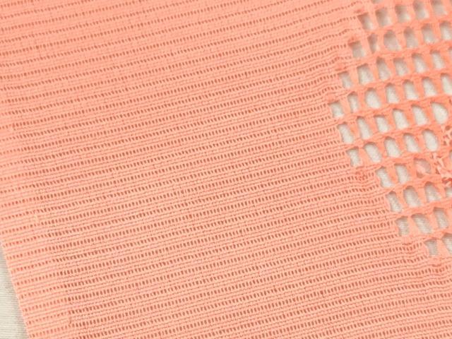 平和屋着物＊夏物 訪問着 絽 総刺繍 菱花文 暈し染め 正絹 逸品 CABB9707ze