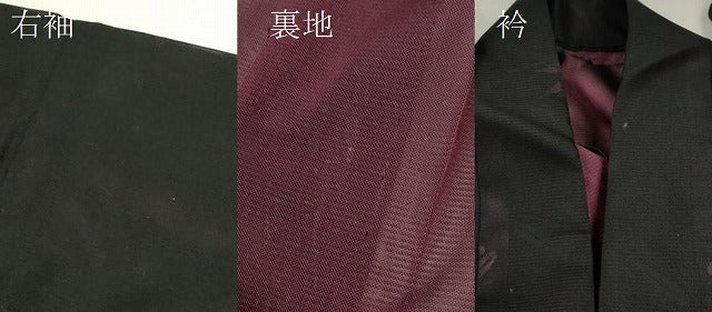 平和屋着物＊夏物 小紋 絽 笹文 正絹 逸品 CABB9713ze