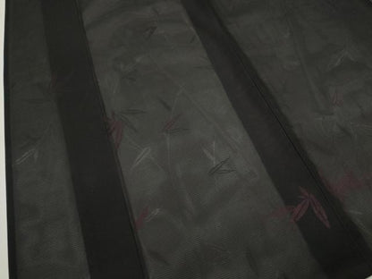 平和屋着物＊夏物 小紋 絽 笹文 正絹 逸品 CABB9713ze