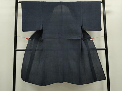 平和屋着物＊夏物 男性 紗紬 霞文 正絹 逸品 CABB9714ze