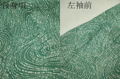 平和屋着物＊夏物 小紋 絽 亀甲流水文 洗える着物 CABB9715ze